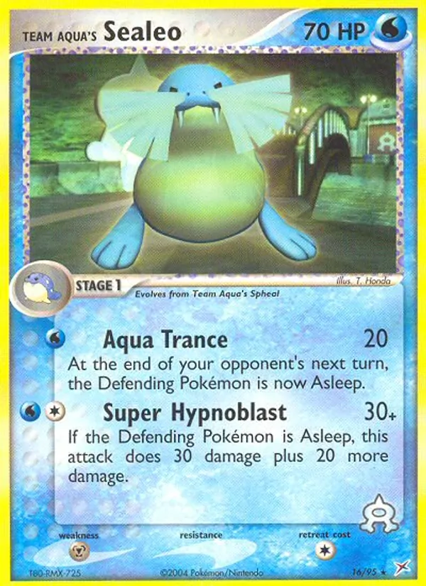 Team Aqua's Sealeo