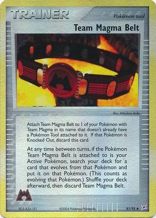Team Magma Belt