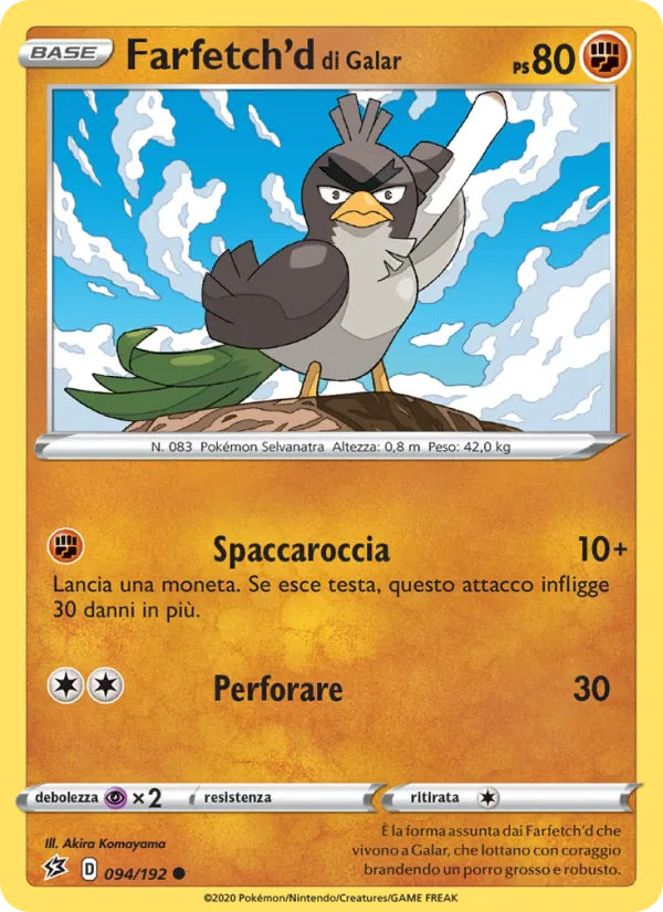 Farfetch'd di Galar