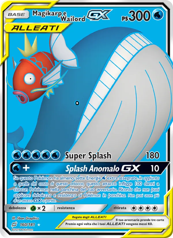 Magikarp e Wailord GX