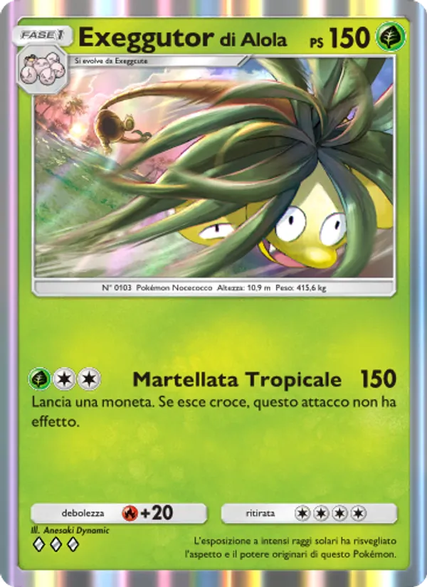 Exeggutor di Alola