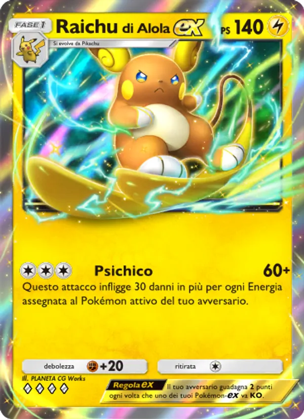 Raichu di Alola-ex