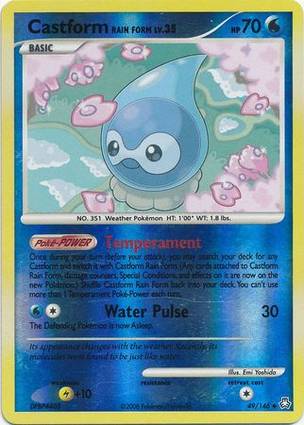 Castform Rain Form