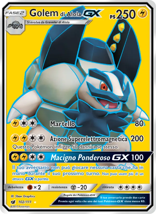 Golem di Alola GX