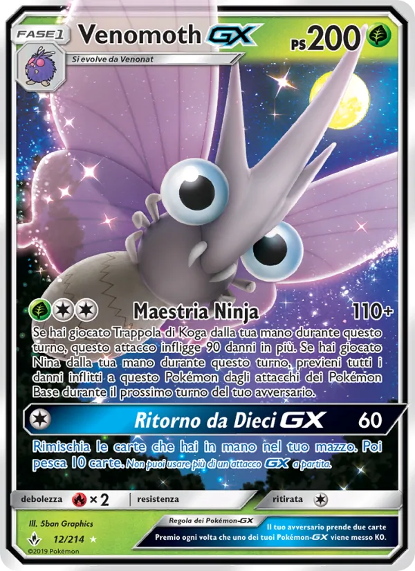 Venomoth GX