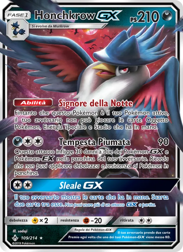 Honchkrow GX