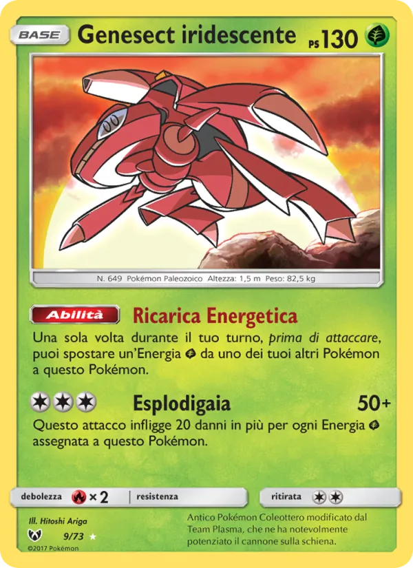 Genesect iridescente