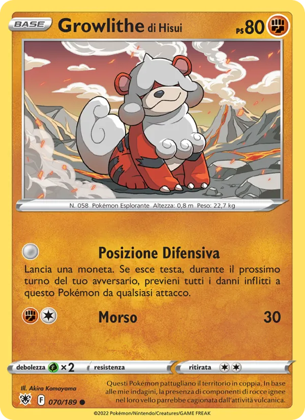 Growlithe di Hisui