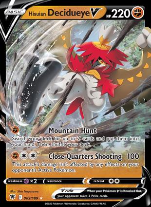 Decidueye di Hisui V