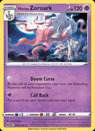 Zoroark di Hisui