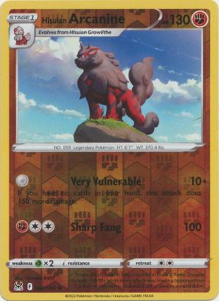 Arcanine di Hisui