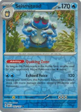Seismitoad