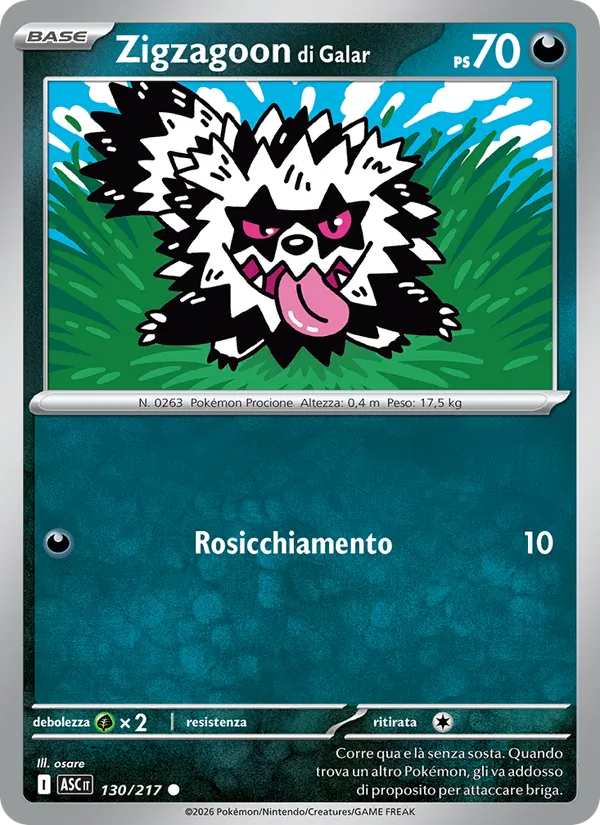 Zigzagoon di Galar