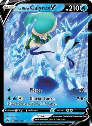 Calyrex Cavaliere Glaciale V