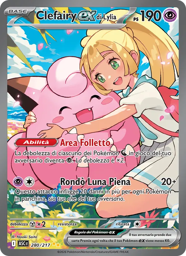 Clefairy-ex di Lylia