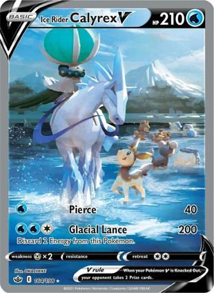 Calyrex Cavaliere Glaciale V