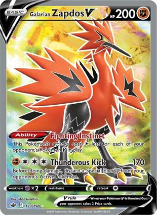 Zapdos di Galar V