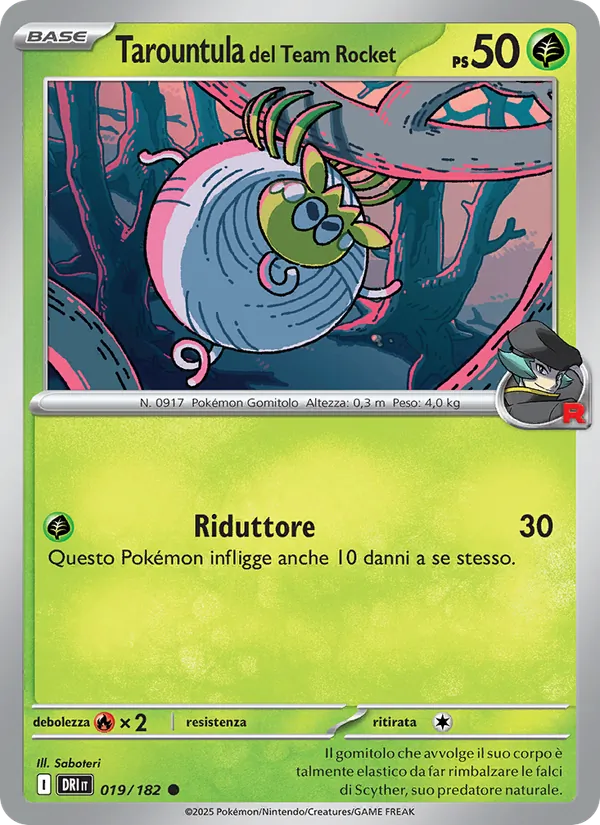 Tarountula del Team Rocket