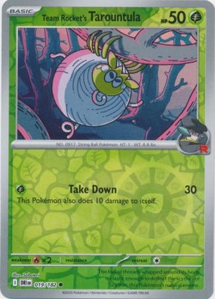 Tarountula del Team Rocket