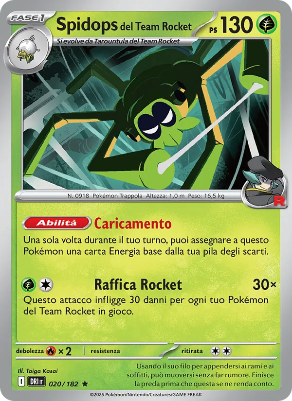 Spidops del Team Rocket