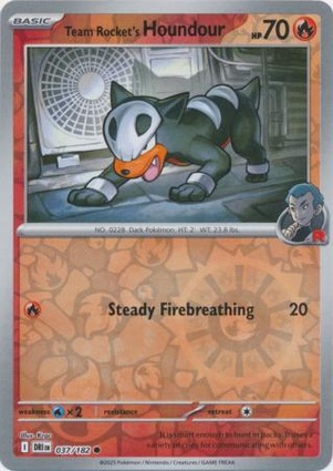 Houndour del Team Rocket