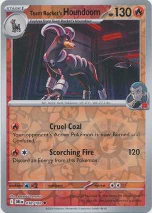 Houndoom del Team Rocket