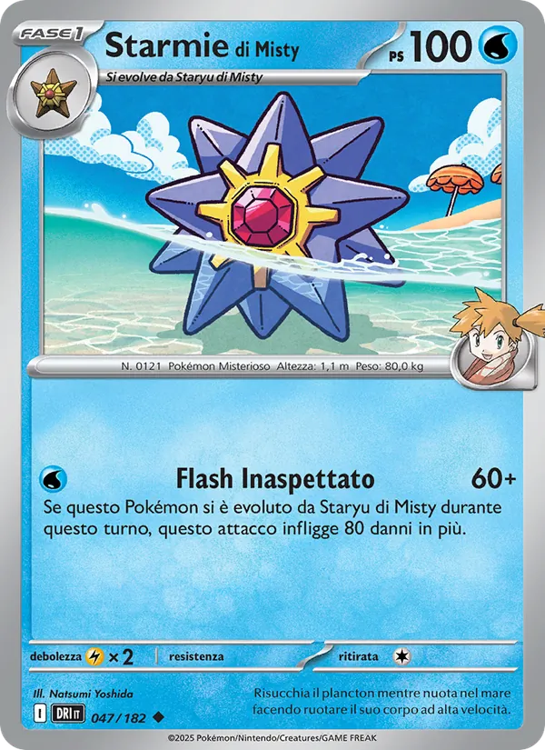 Starmie di Misty