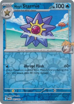 Starmie di Misty