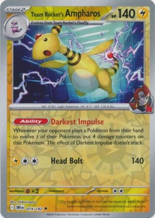Ampharos del Team Rocket