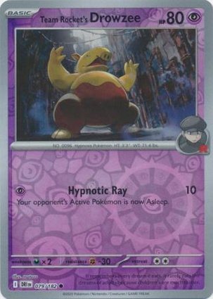 Drowzee del Team Rocket