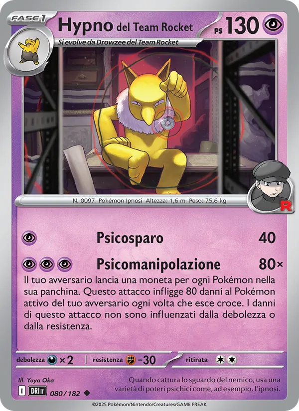 Hypno del Team Rocket