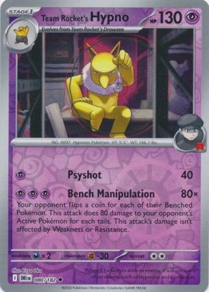 Hypno del Team Rocket