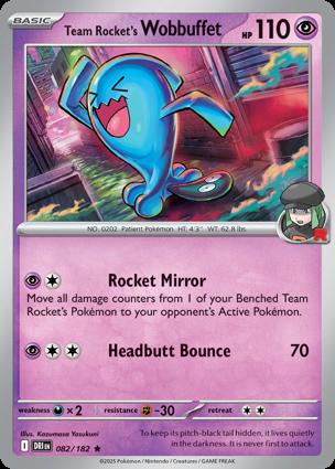 Wobbuffet del Team Rocket
