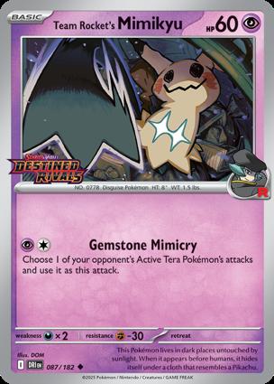Mimikyu del Team Rocket