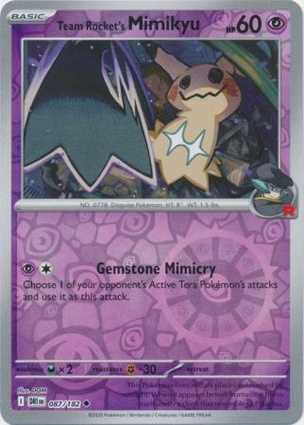 Mimikyu del Team Rocket