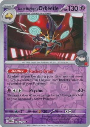 Orbeetle del Team Rocket