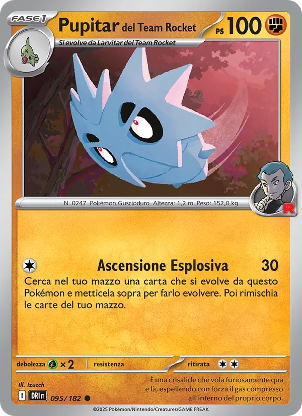Pupitar del Team Rocket