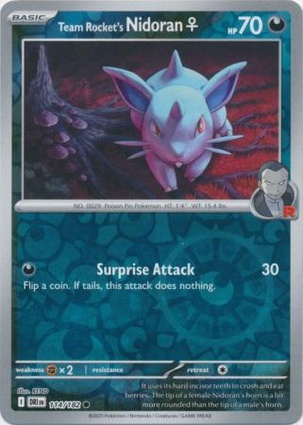 Nidoran♀ del Team Rocket