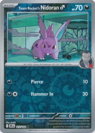 Nidoran♂ del Team Rocket
