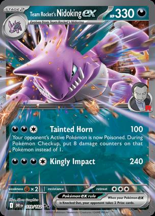 Nidoking-ex del Team Rocket