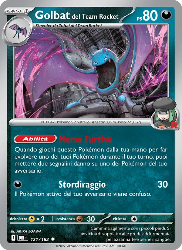 Golbat del Team Rocket