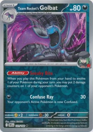 Golbat del Team Rocket