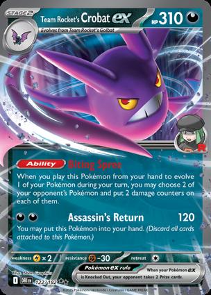 Crobat-ex del Team Rocket