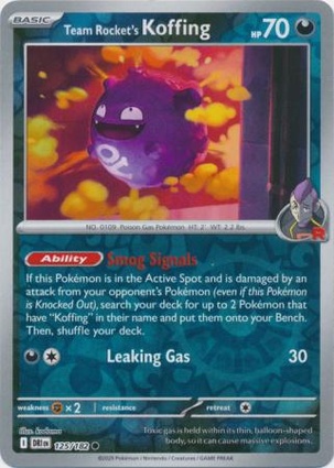 Koffing del Team Rocket