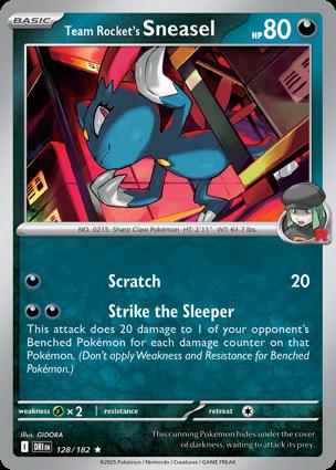 Sneasel del Team Rocket