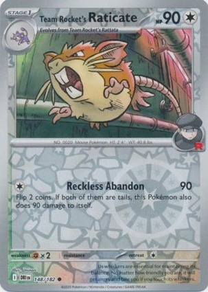 Raticate del Team Rocket