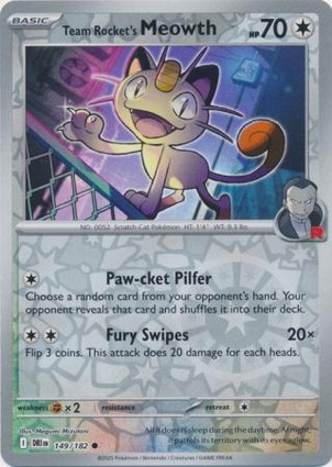Meowth del Team Rocket