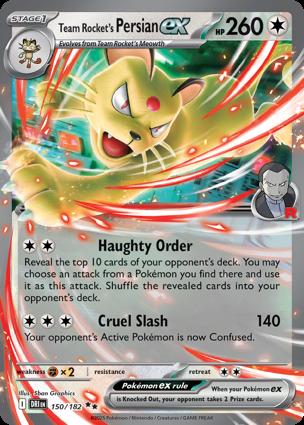 Persian-ex del Team Rocket