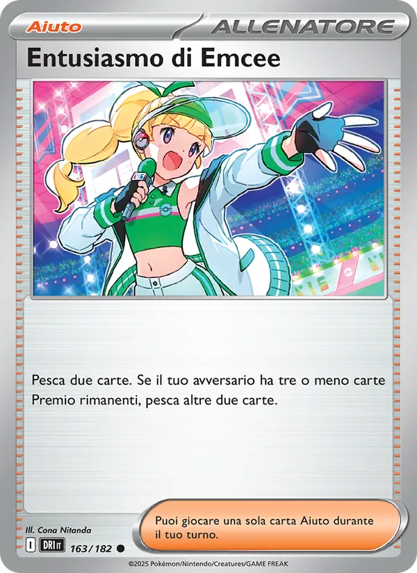 Entusiasmo di Emcee