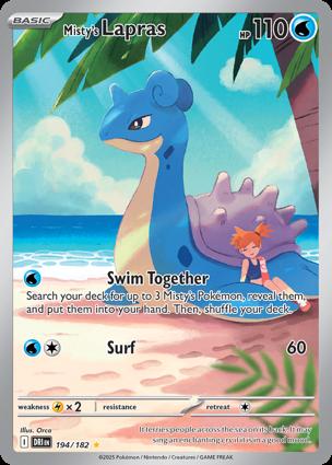 Lapras di Misty